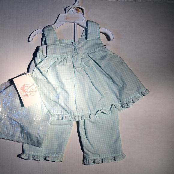 Crime de la Creme Girls Top/Pant Set 6mo - Picture 3 of 3